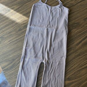 Brown/Tan short style Jumpsuit